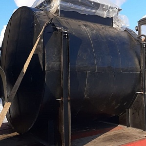 Двустенный горизонтальный резервуар РГСД-10 м3